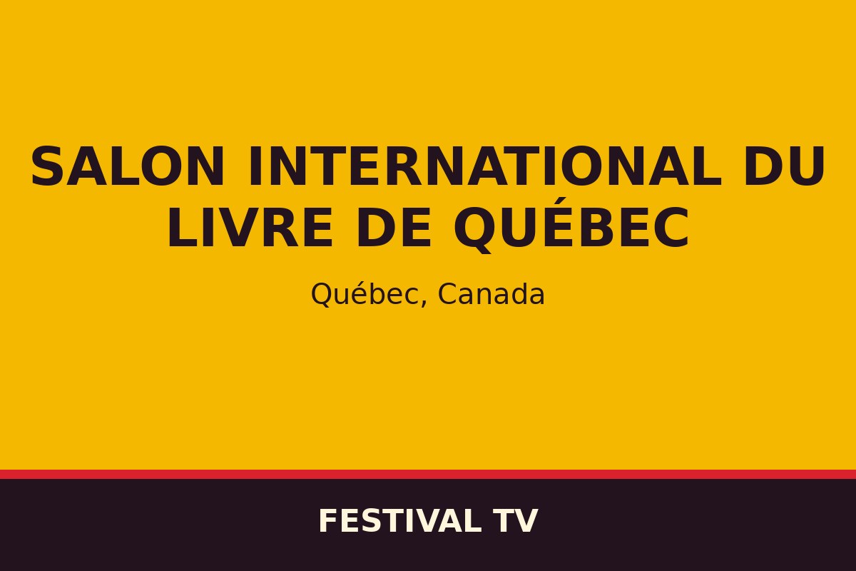 Salon international du livre de Québec — affiche / photo officielle
