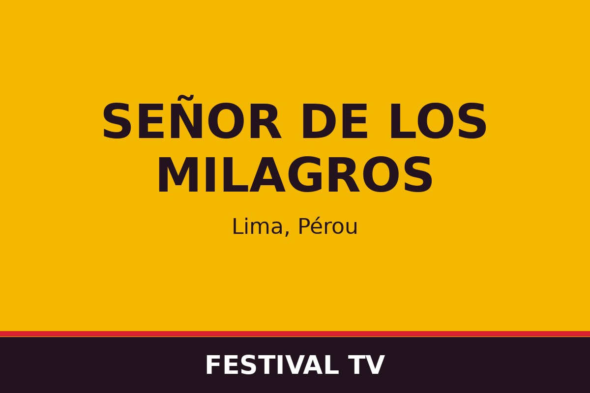 Señor de los Milagros — affiche / photo officielle