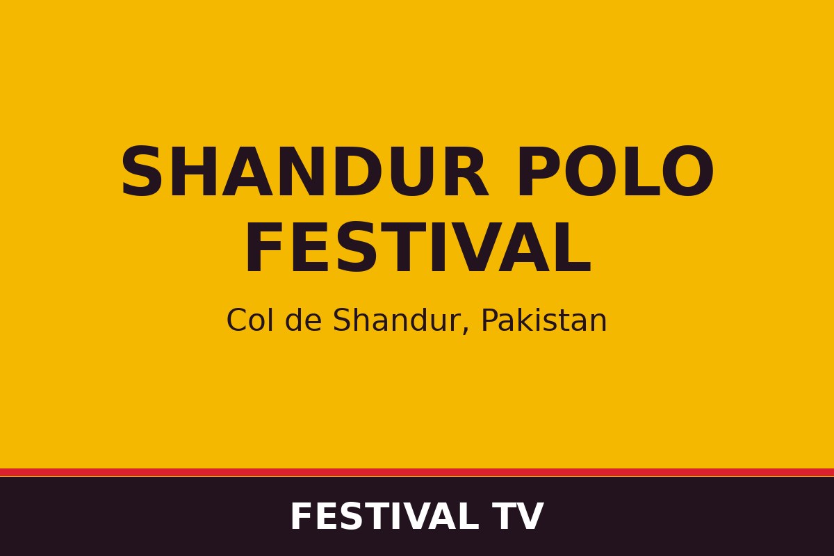 Shandur Polo Festival — affiche / photo officielle