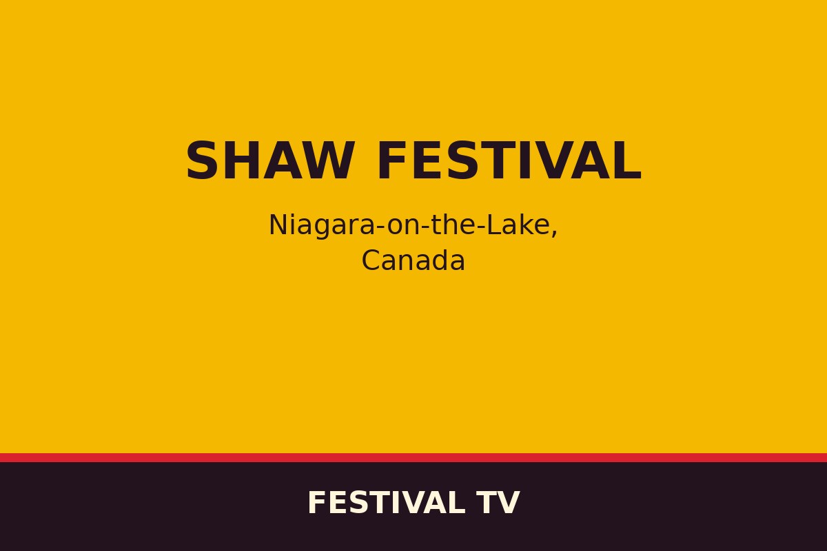 Shaw Festival — affiche / photo officielle