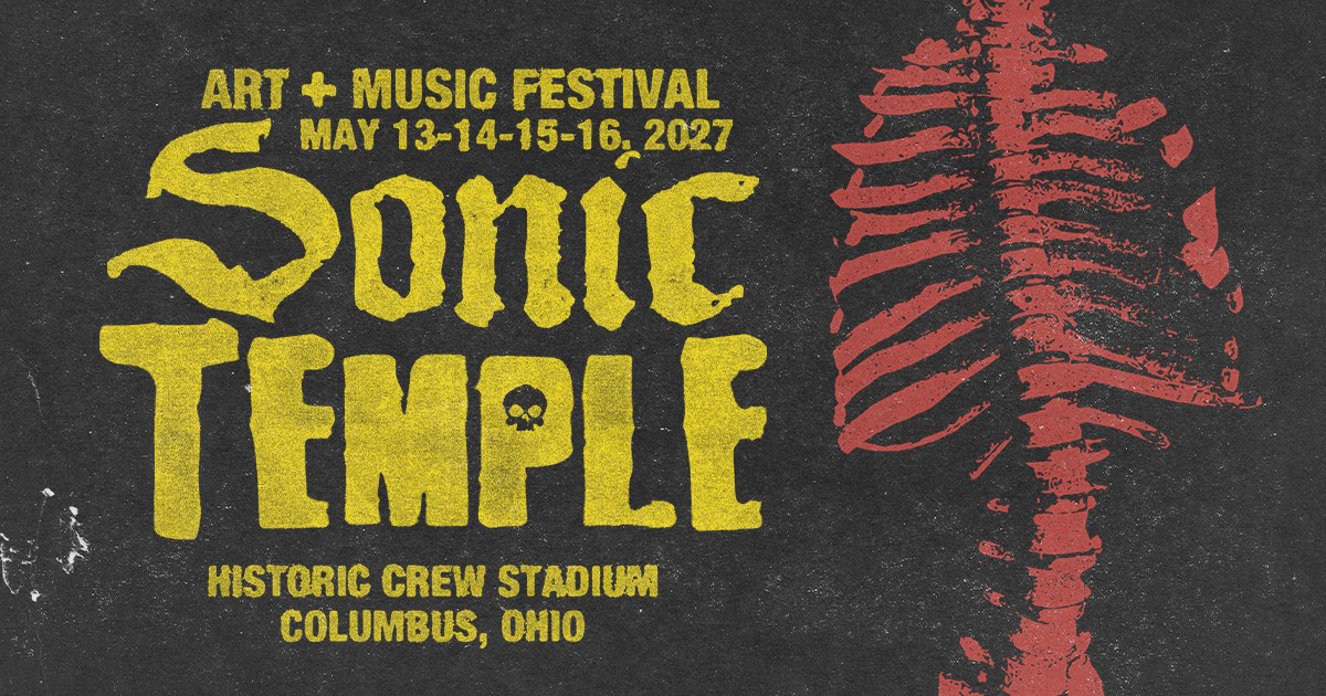 Sonic Temple Art + Music Festival — affiche / photo officielle