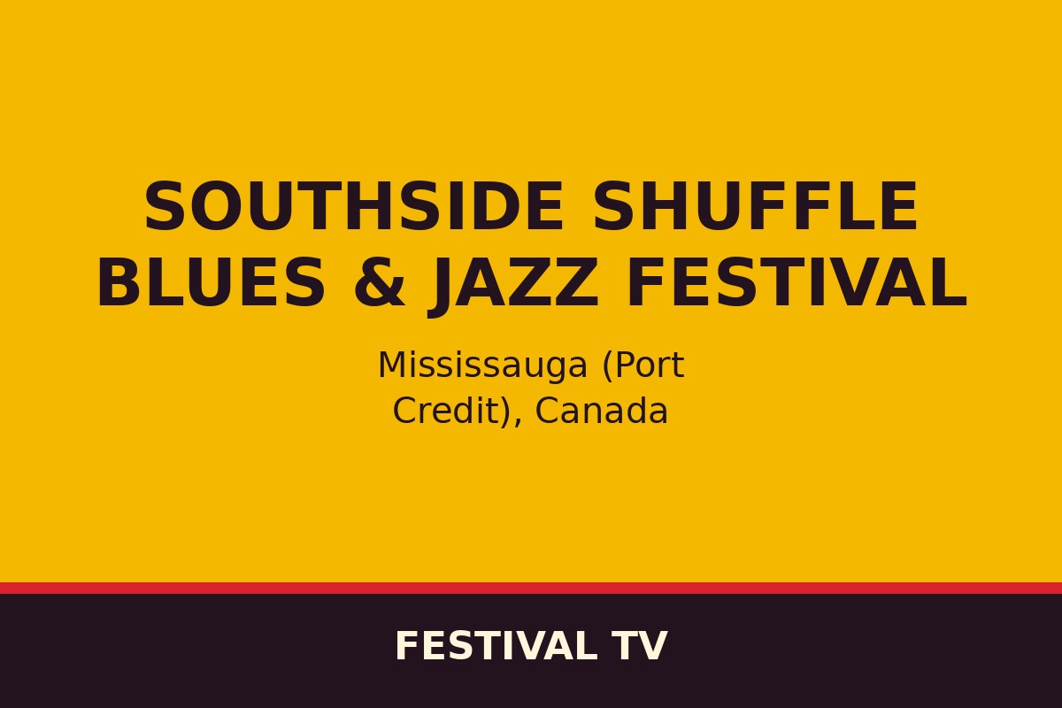 Southside Shuffle Blues & Jazz Festival — affiche / photo officielle