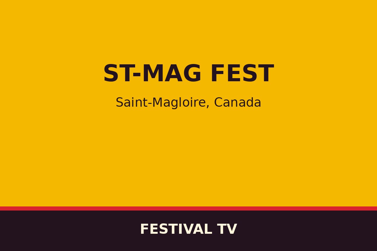 St-Mag Fest — affiche / photo officielle