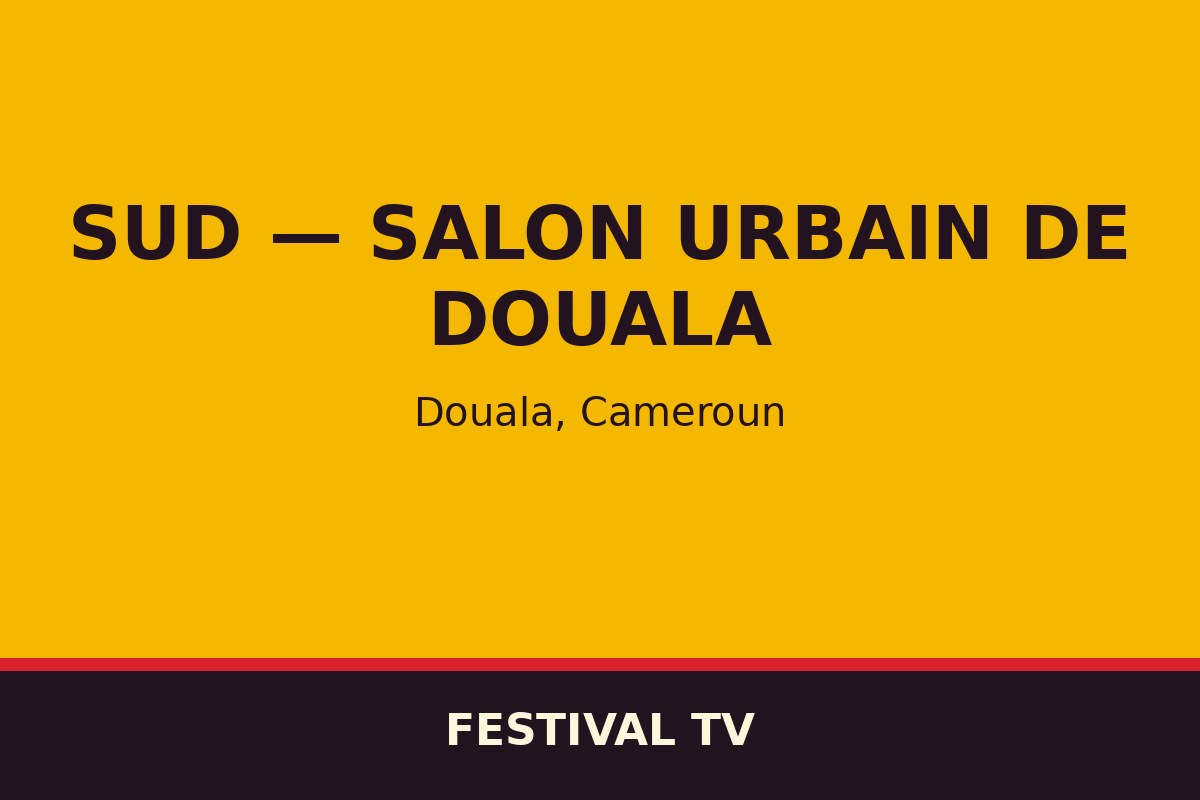 SUD — Salon urbain de Douala — affiche / photo officielle