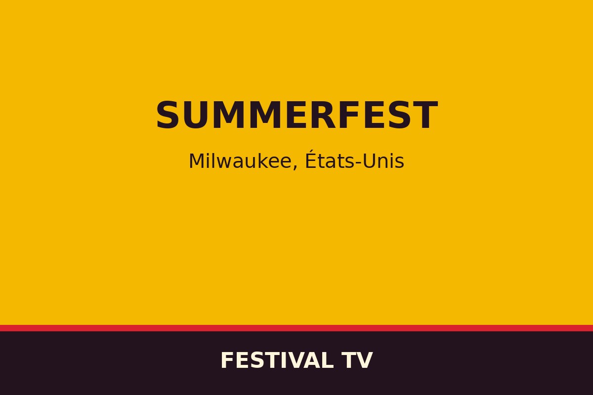 Summerfest — affiche / photo officielle