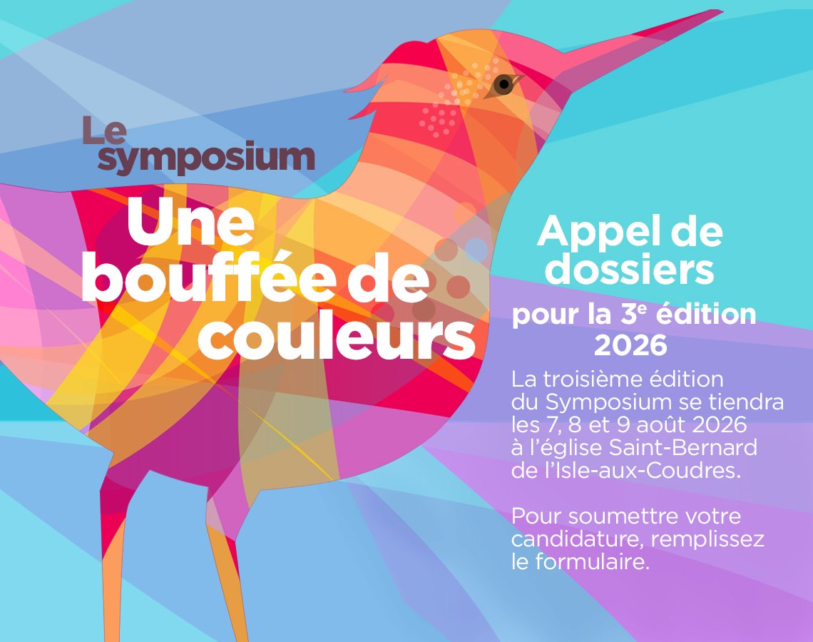 Symposium de peinture « Une bouffée de couleurs » — affiche / photo officielle