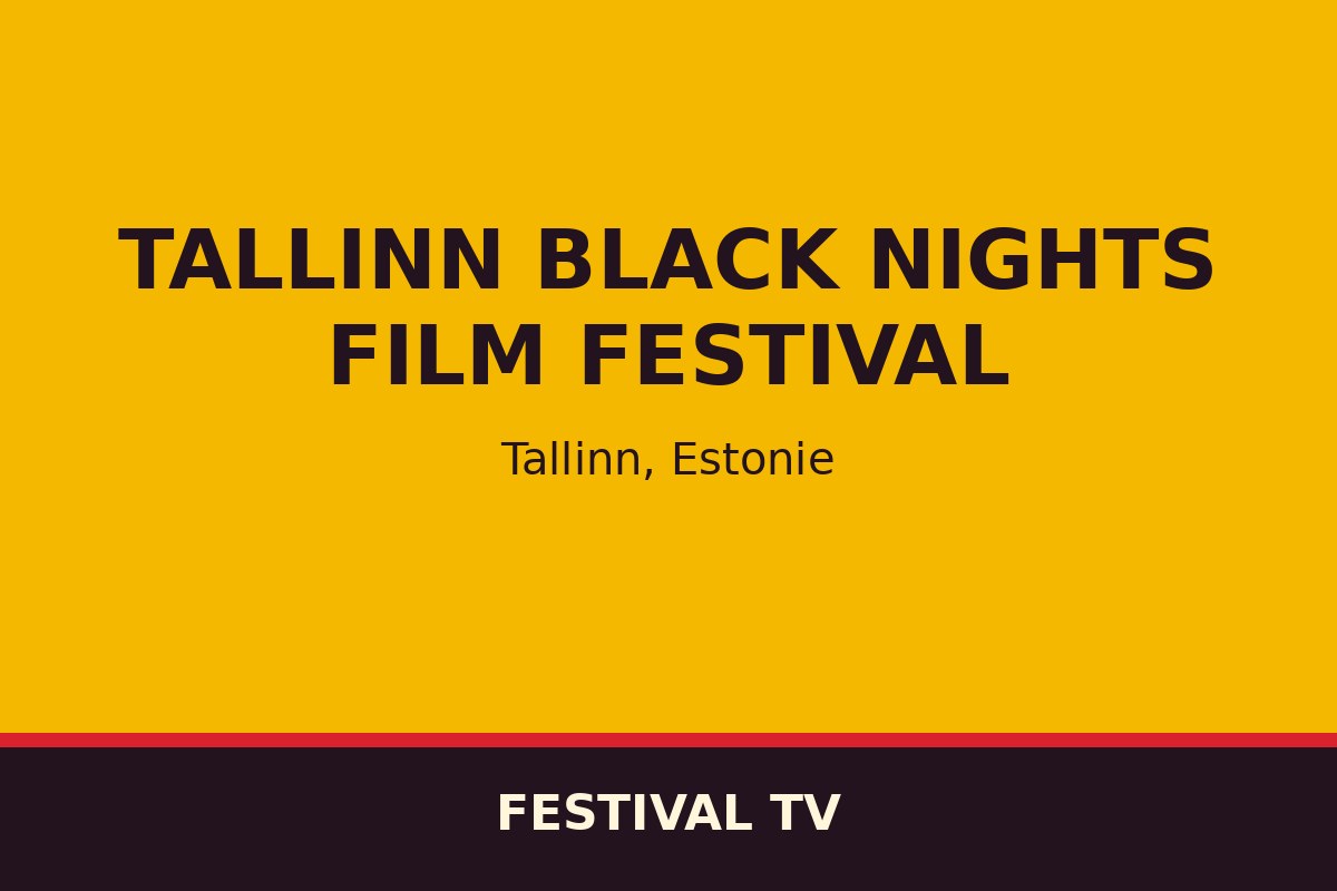 Tallinn Black Nights Film Festival — affiche / photo officielle