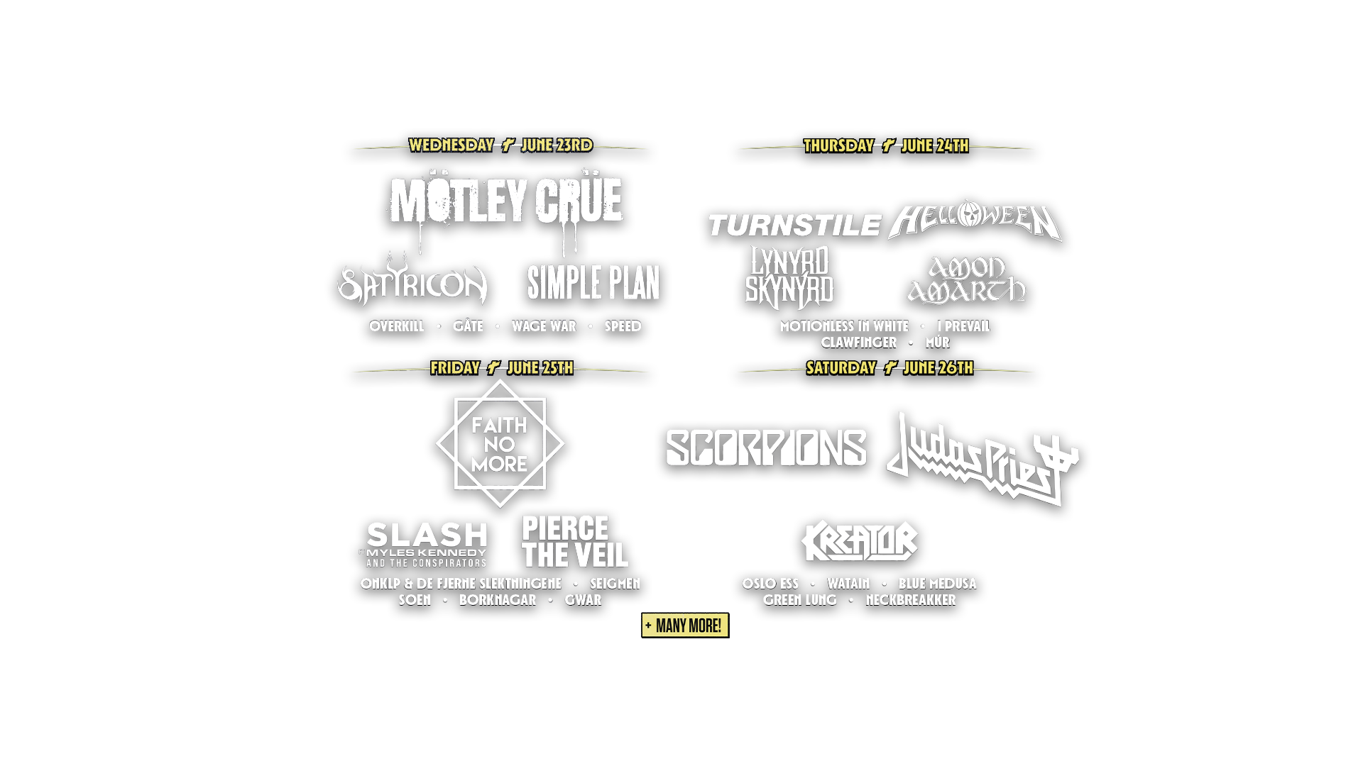 Tons of Rock — affiche / photo officielle