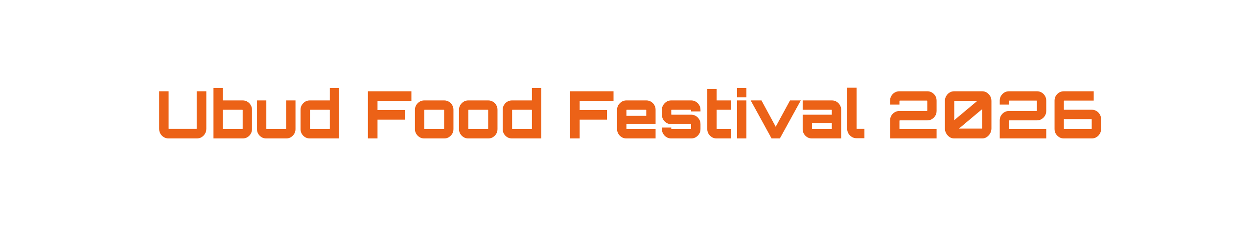 Ubud Food Festival — affiche / photo officielle