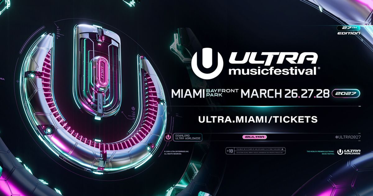 Ultra Music Festival — poster / official photo