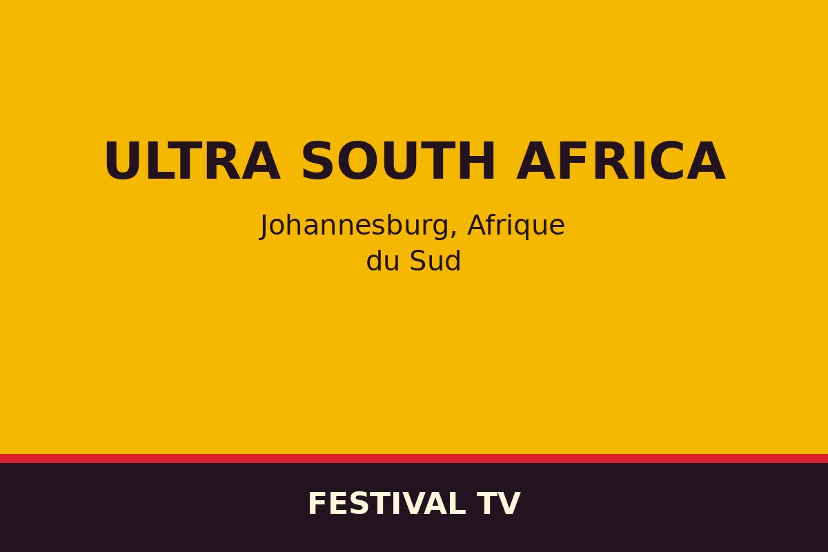Ultra South Africa — affiche / photo officielle