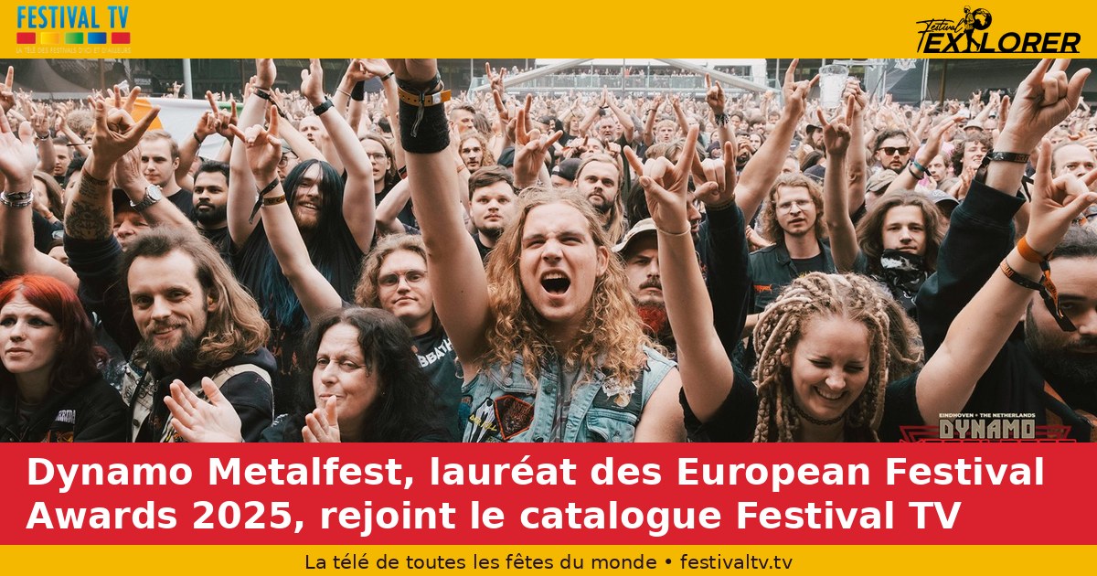 Dynamo Metalfest, winner at the 2025 European Festival Awards, joins the Festival TV catalogue