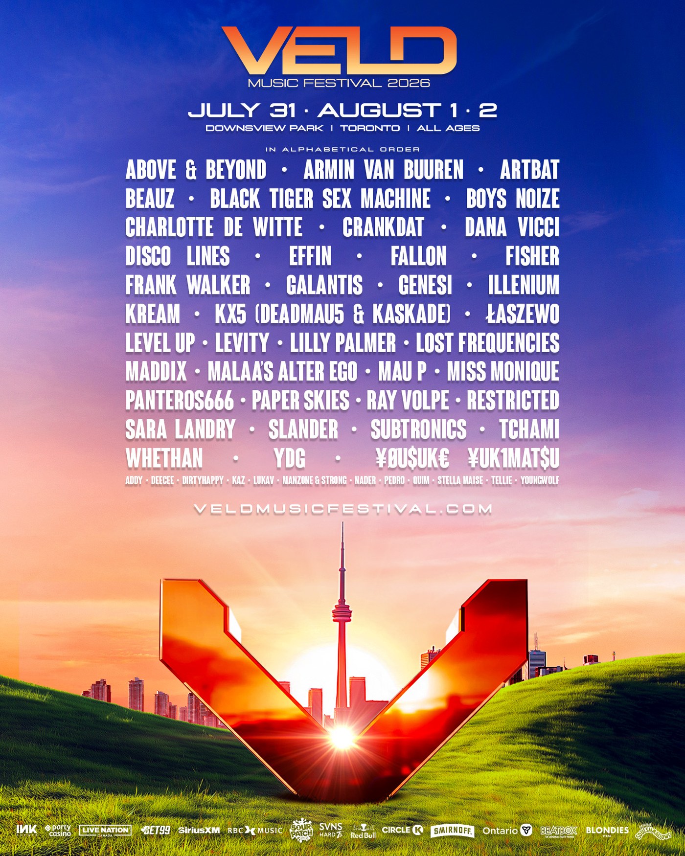 Veld Music Festival — poster / official photo