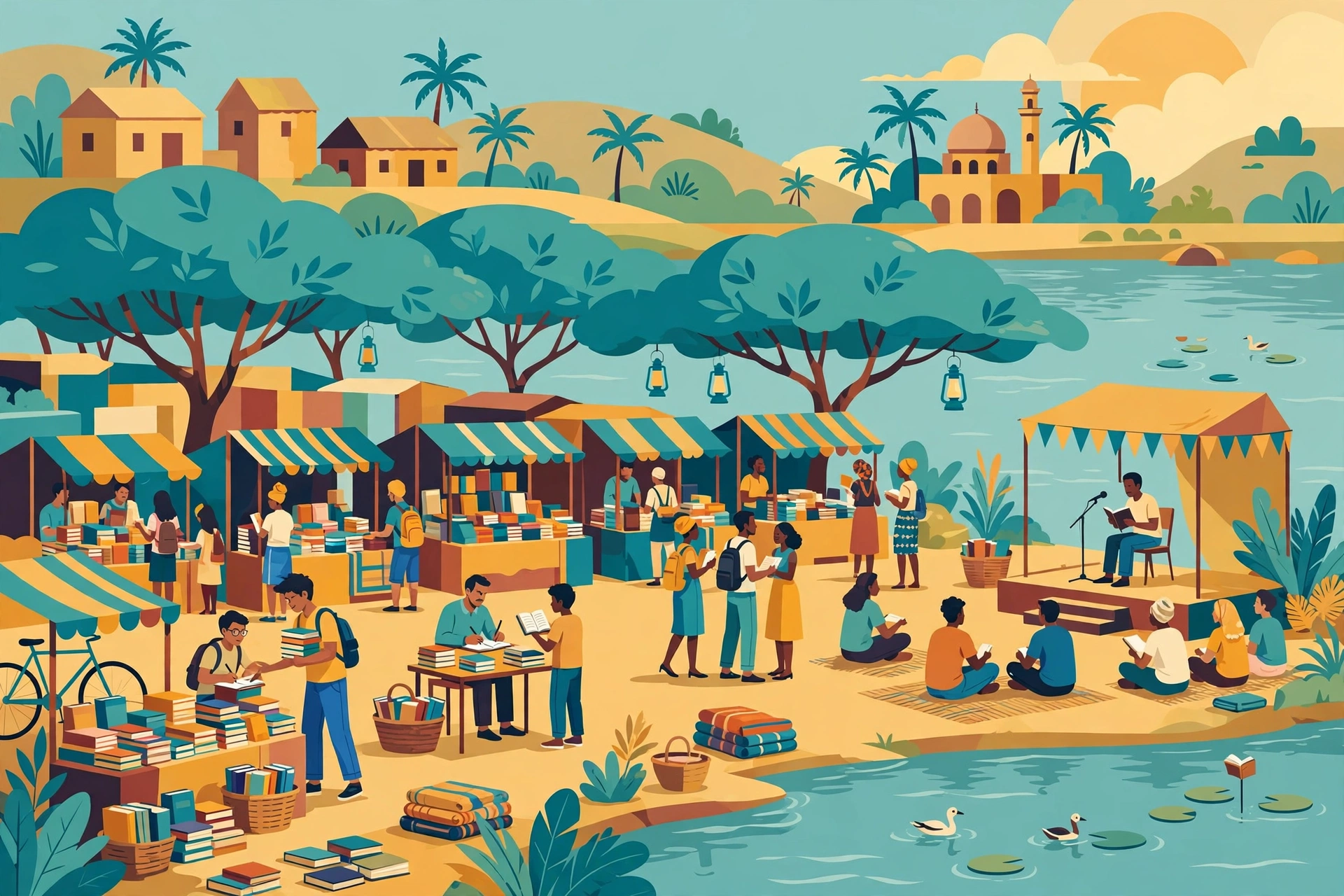 72 Heures du Livre de Conakry — affiche / photo officielle