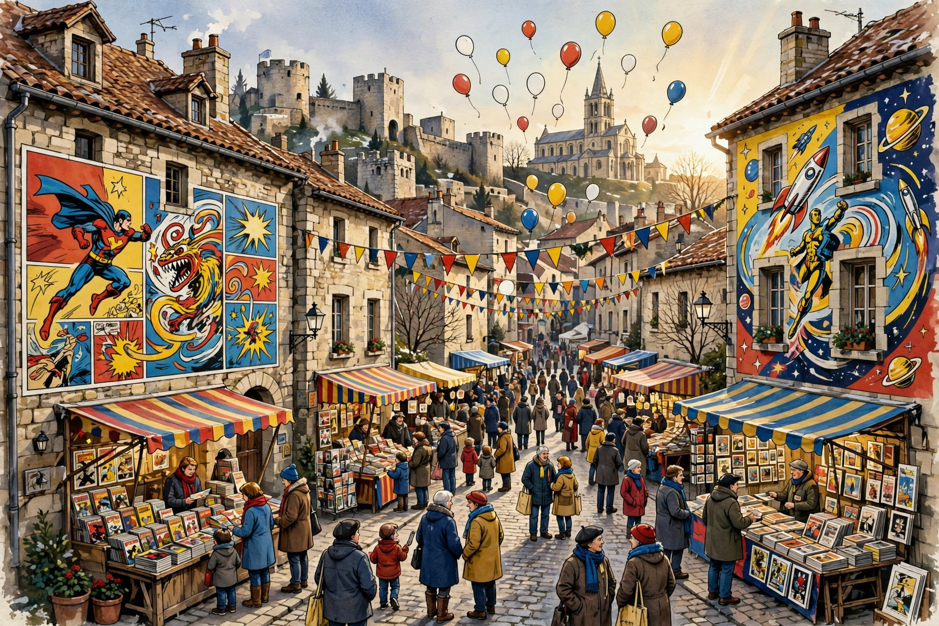 ANGOULÊME RENAÎT DE SES BULLES : LE FESTIVAL D'ANGOULÊME REVIENT DU 27 AU 31 JANVIER 2027 !