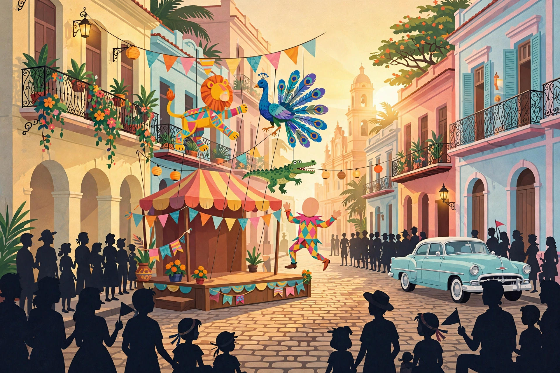 Habana Titiritera — Figuras entre adoquines — affiche / photo officielle