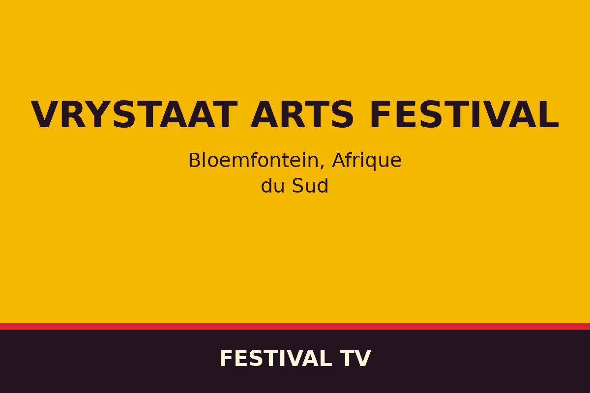 Vrystaat Arts Festival — affiche / photo officielle