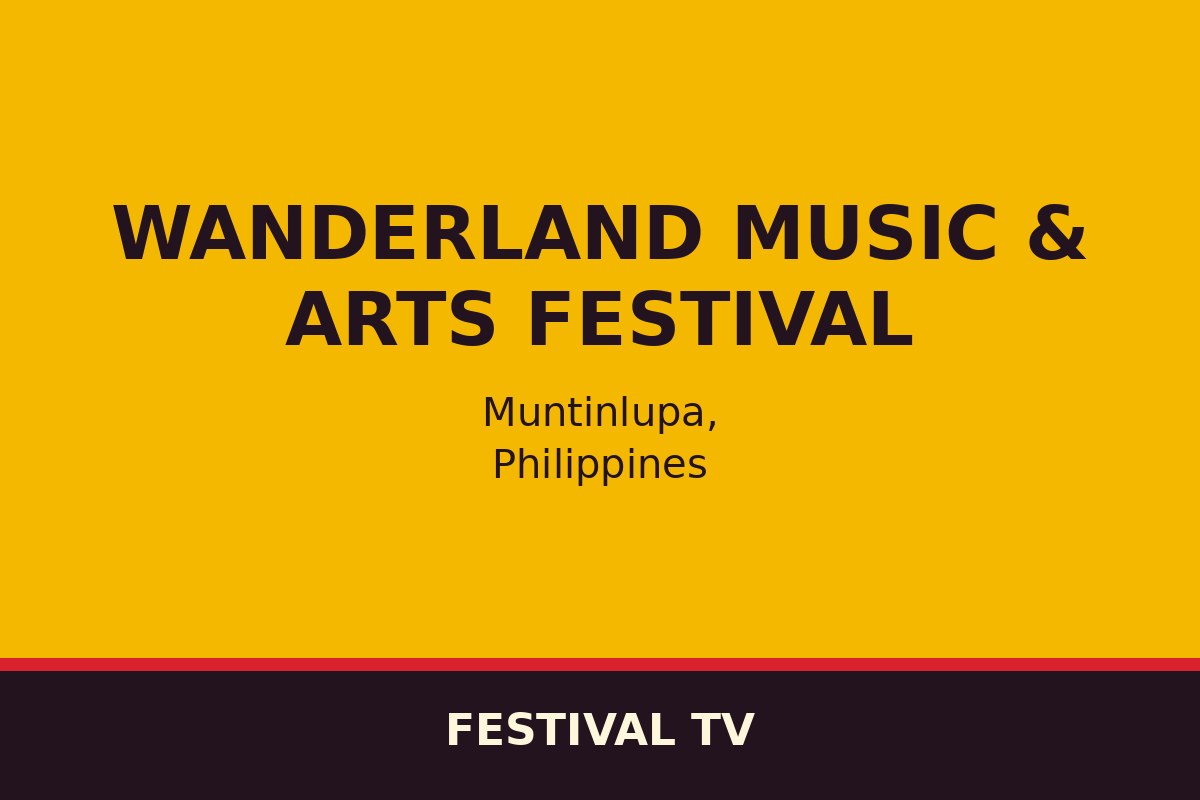 Wanderland Music & Arts Festival — affiche / photo officielle