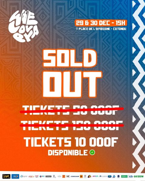 WeLovEya — Sold out — last tickets at 10,000 F (© WeLovEya Festival)