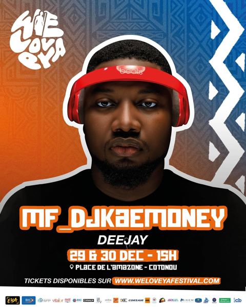 WeLovEya — Official poster — Mr DjKaeMoney (© WeLovEya Festival)