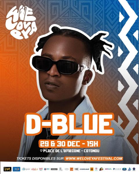 WeLovEya — Official poster — D-Blue (© WeLovEya Festival)