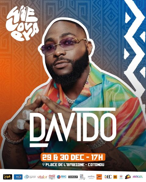 WeLovEya — Official poster — Davido (© WeLovEya Festival)