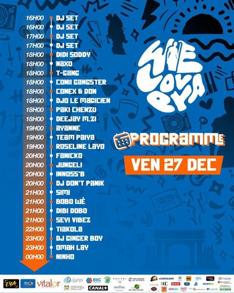 WeLovEya — Programming — Friday 27 December (© WeLovEya Festival)
