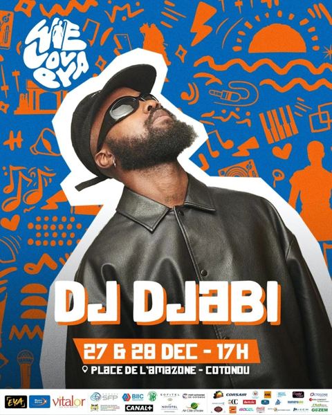WeLovEya — Official poster — DJ Djabi (© WeLovEya Festival)