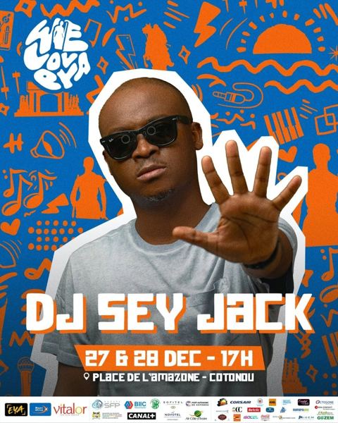 WeLovEya — Official poster — DJ Sey Jack (© WeLovEya Festival)
