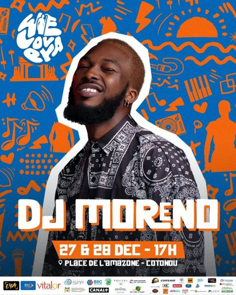 WeLovEya — Official poster — DJ Moreno (© WeLovEya Festival)