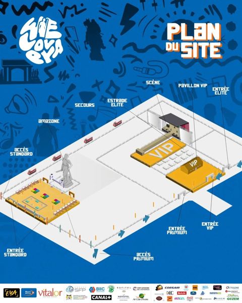 WeLovEya — Site map — edition 2024 (© WeLovEya Festival)