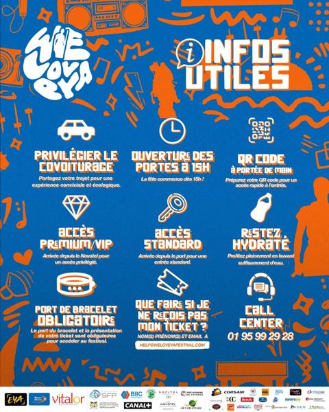 WeLovEya — Useful information — edition 2024 (© WeLovEya Festival)