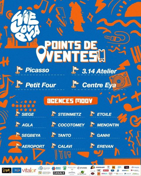 WeLovEya — Official sales outlets — edition 2024 (© WeLovEya Festival)