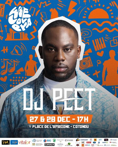 WeLovEya — Official poster — DJ Peet (© WeLovEya Festival)