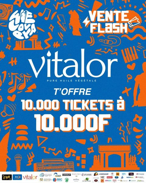 WeLovEya — Flash Sale — Vitalor offers 10,000 tickets to 10,000 F (© WeLovEya Festival)