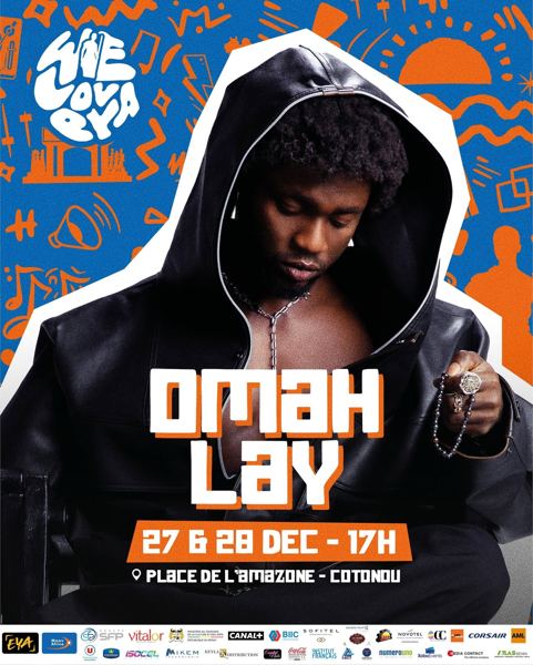 WeLovEya — Official poster — Omah Lay (© WeLovEya Festival)