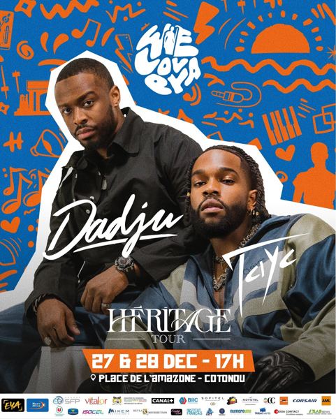WeLovEya — Official poster — Dadju & Tayc, Heritage (© WeLovEya Festival)