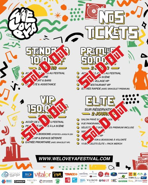 WeLovEya — Official poster — ticketing: all the passes are exhausted (© WeLovEya Festival)