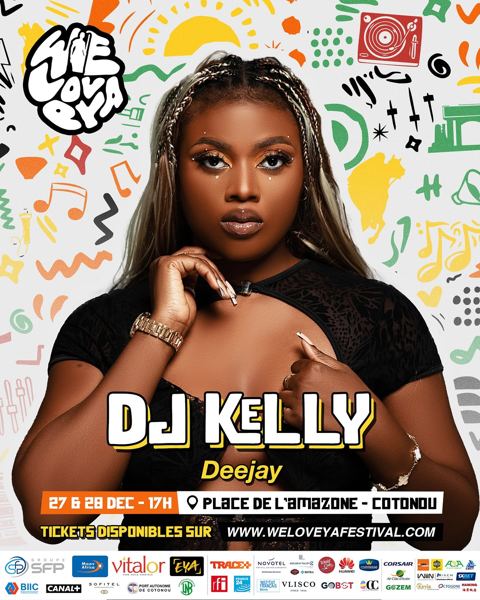 WeLovEya — Official poster — DJ Kelly (© WeLovEya Festival)