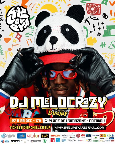 WeLovEya — Official poster — DJ Melocrazy (© WeLovEya Festival)