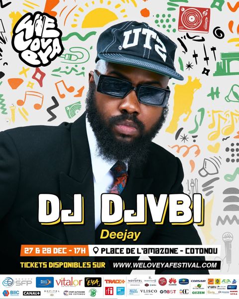 WeLovEya — Official poster — DJ Djvbi (© WeLovEya Festival)