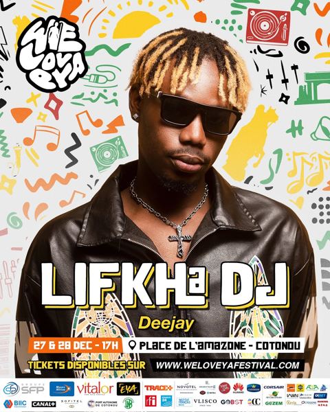 WeLovEya — Official poster — Lifkha DJ (© WeLovEya Festival)