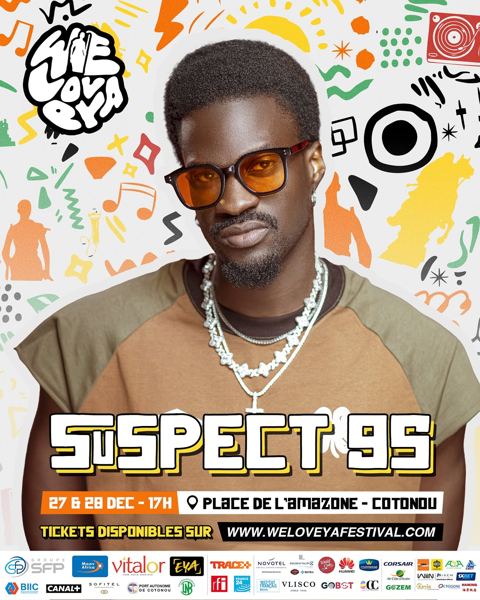 WeLovEya — Official poster — Suspect 95 (© WeLovEya Festival)