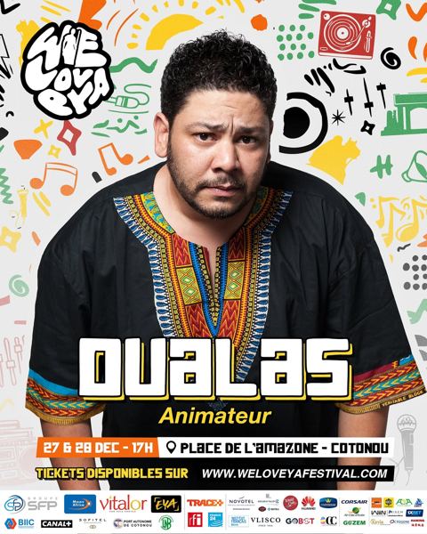 WeLovEya — Official poster — Oualas, animator (© WeLovEya Festival)