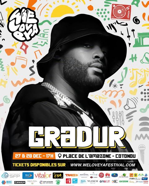 WeLovEya — Official poster — Gradur (© WeLovEya Festival)