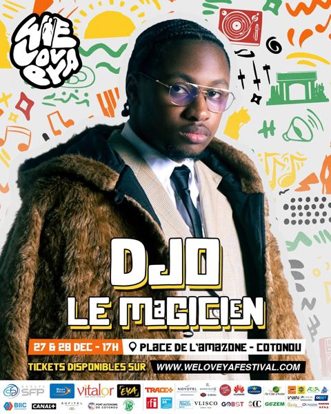 WeLovEya — Official poster — Djo le Magicien (© WeLovEya Festival)