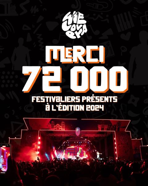 WeLovEya — Thanks to the 72,000 festivalgoers of the 2024 edition (© WeLovEya Festival)
